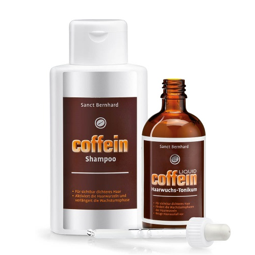 Ingrijirea părului cu cofeină: Sampon 250 ml + Tonic 100 ml, set