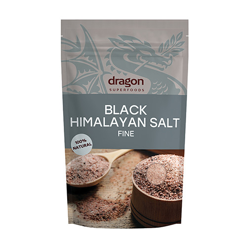 Sare neagră de Himalaya, măcinată fin, 250 g