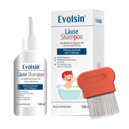 Șampon împotriva păduchilor, 120 ml 