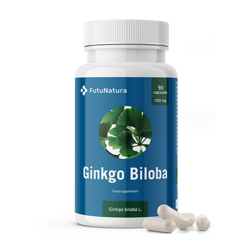 Ginkgo Biloba 100 mg - memorie și concentrare, 90 de capsule