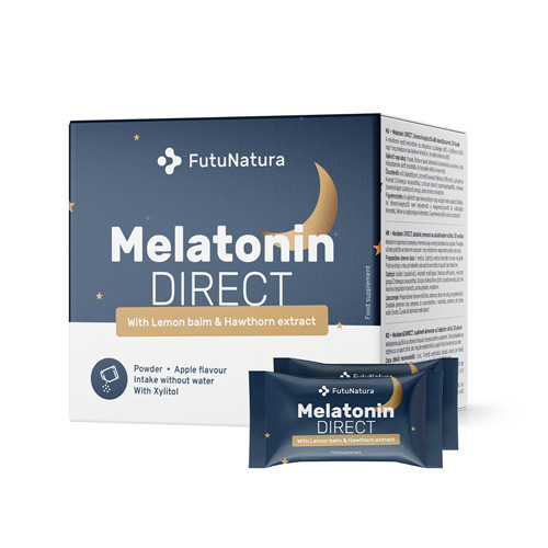 Melatonină 1 mg DIRECT, 30 de pliculețe