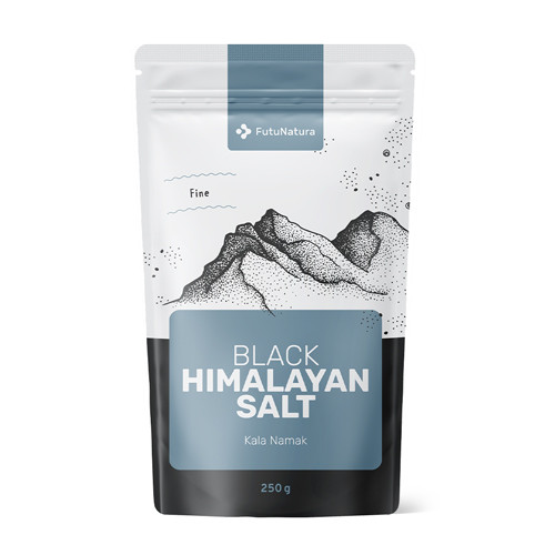 Sare neagră de Himalaya, macinată fin, 250 g