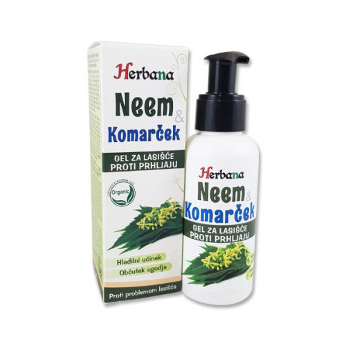 Gel anti-mătreaţă (Neem + Fenicul), 100 ml