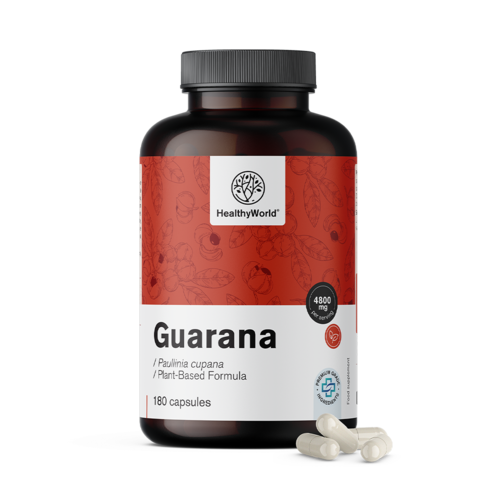 Guarana 4800 mg, 180 de capsule