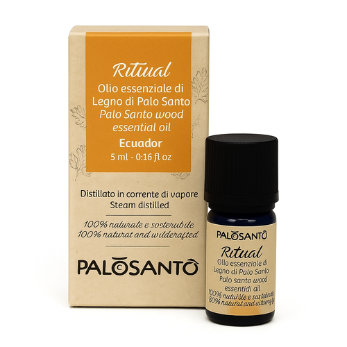 Uleiul esențial de lemn sfânt - Palo Santo, 5 ml 