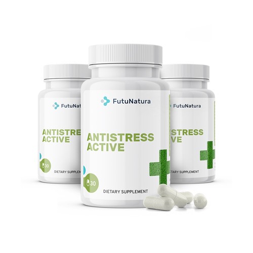 3x AntiStress Active, total 90 de capsule