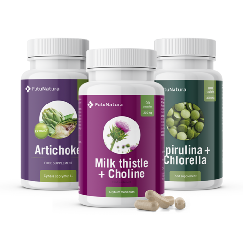 DETOX: Armurariu + Anghinare + Alge, pachet
