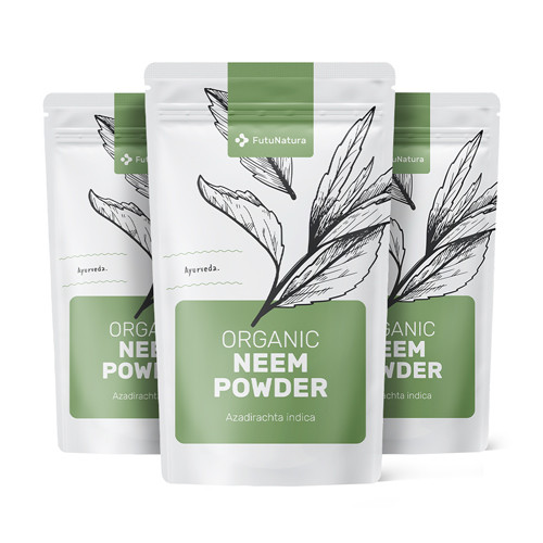 3x BIO Pulbere de Neem, total 750 g