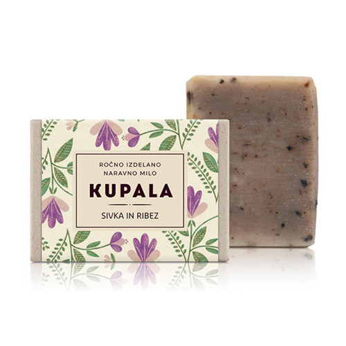 Săpun natural cu lavandă și coacăze, 100 g