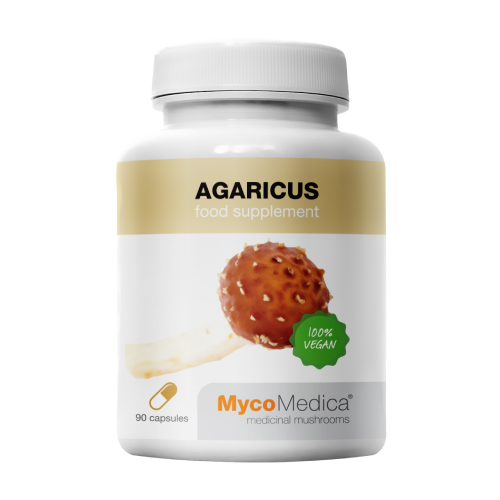Ciuperci Agaricus, 90 de capsule