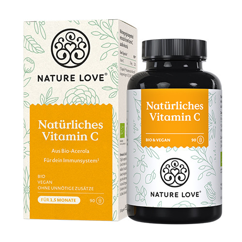 Vitamina C din BIO acerola, 90 de capsule