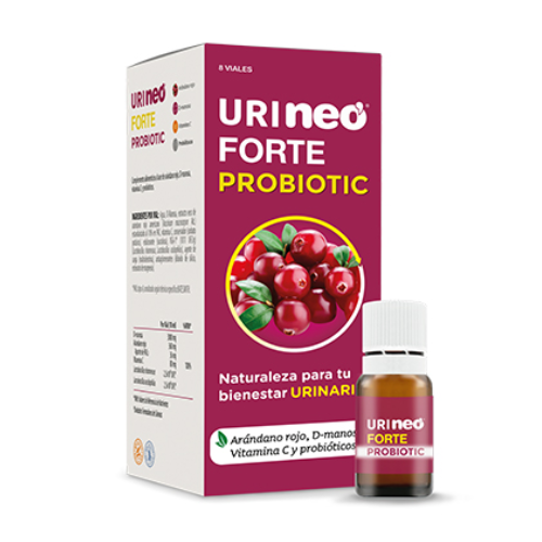 Urineo Forte – culturi microbiologice cu D-manoză, 8 sticluțe