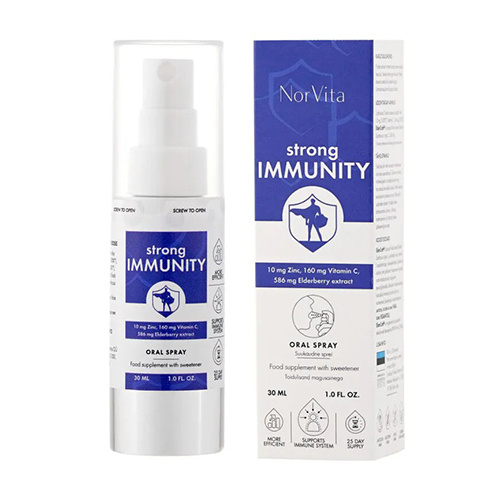 Strong Immunity – spray vegan pentru rezistență, 30 ml 