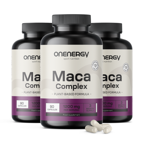 3x Maca complex 1200 mg, total 270 de capsule