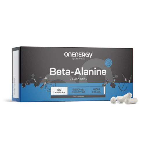 Beta-alanină 4000 mg, 60 de capsule