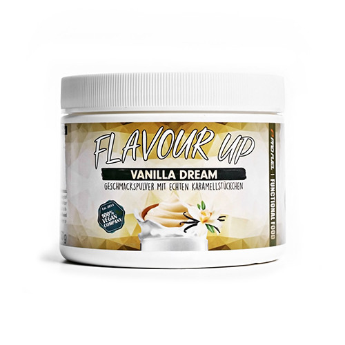 Flavour Up pulbere cu aromă vegană - vanilie, 250 g