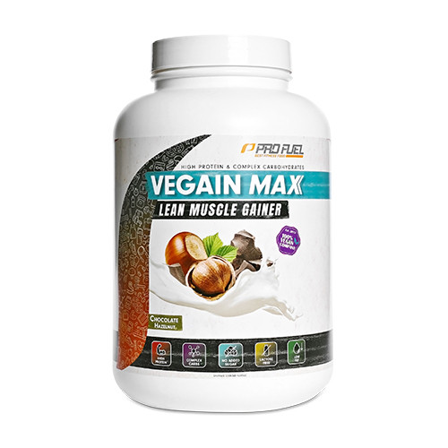 Mix de proteine Vegain Max vegan - ciocolată și alune, 3000 g