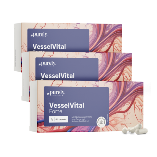 3x VesselVital Forte, total 180 de capsule