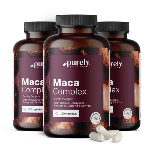 3x Maca complex, total 360 de capsule