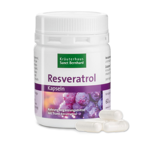 Resveratrol, 60 de capsule