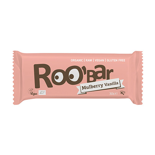 BIO Roobar baton vegan – dude și vanilie, 30 g