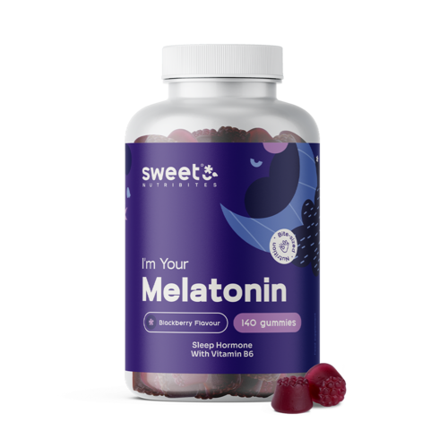 Melatonină 1 mg – bomboane gumate cu hormon natural, 140 de bomboane gumate