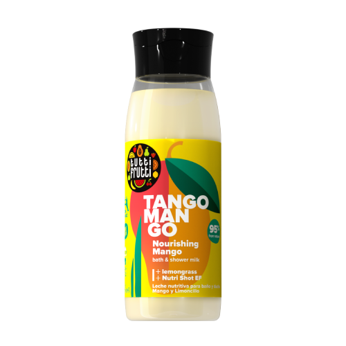 Lapte de baie și duș - mango și iarbă de lămâie, 400 ml