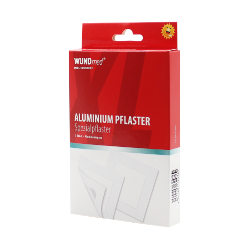 Plasture cu aluminiu, 75x75mm, 3 buc