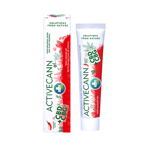 Activecann – grelni konopljin gel s CBD in CBG, 75 ml