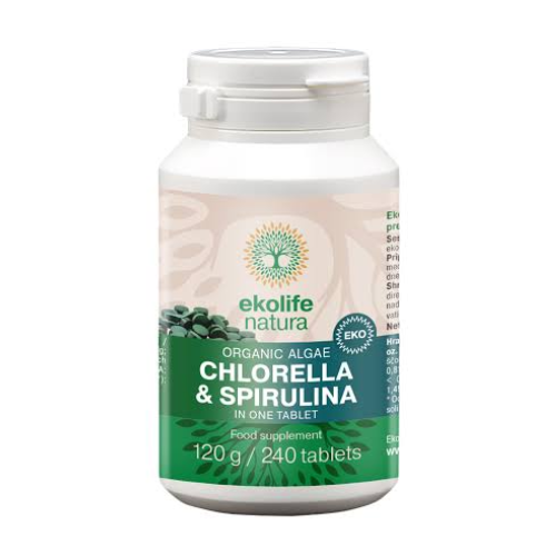 BIO Chlorella + Spirulina, 240 tablet