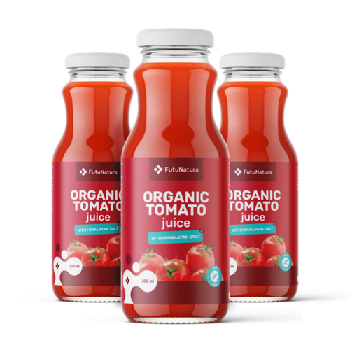 3x BIO Paradižnikov sok s himalajsko soljo, skupaj 900 ml