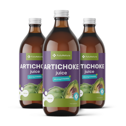 3x Sok iz artičoke, skupaj 1500 ml