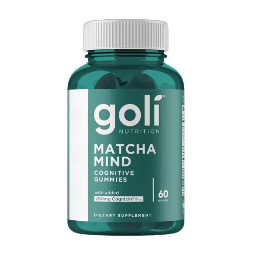Matcha Mind – gumiji s citikolinom in matcho, 60 gumi bonbonov