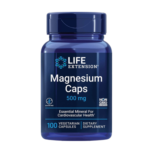 Magnezij 500 mg, 100 kapsul