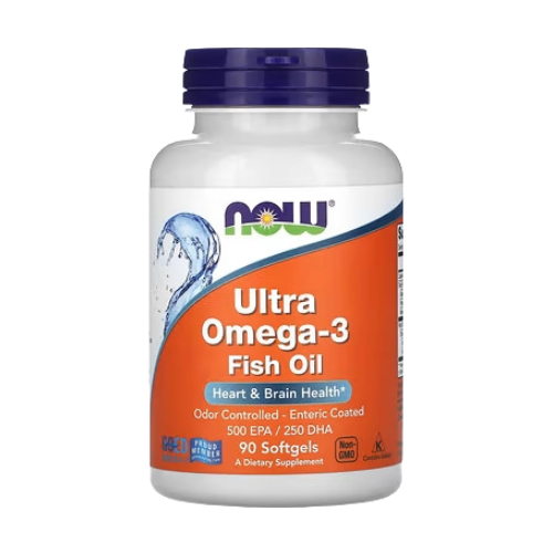 Ultra Omega-3 iz ribjega olja, 90 mehkih kapsul