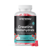 Kreatin monohidrat 3000 mg – lubenica, 90 gumi bonbonov