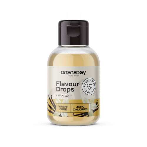 Flavour Drops kapljice s sladilom – vanilja, 50 ml