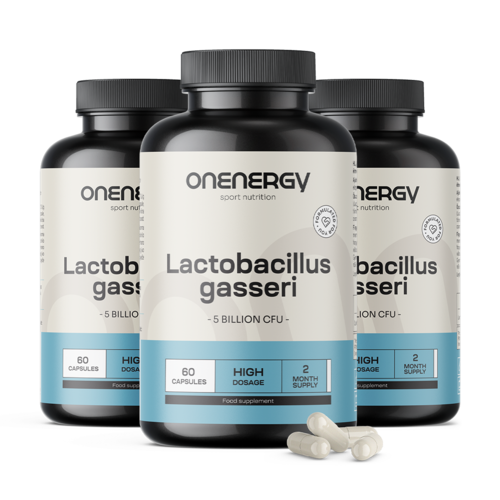 3x Lactobacillus gasseri, skupaj 180 kapsul