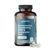 Glukozamin, hondroitin, MSM in hialuronska kislina, 120 kapsul