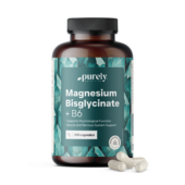Magnezijev bisglicinat z vitaminom B6, 180 kapsul
