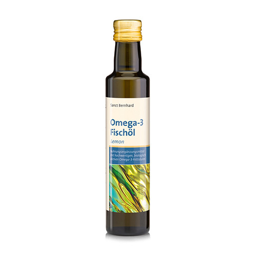 Omega 3 ribje olje z limono, 250 ml