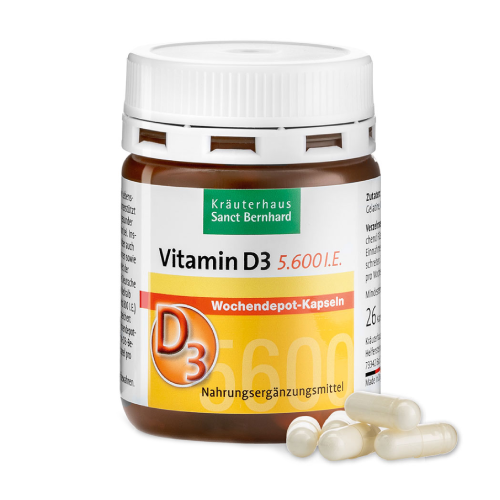 Vitamin D3 5600 i.e., 26 kapsul