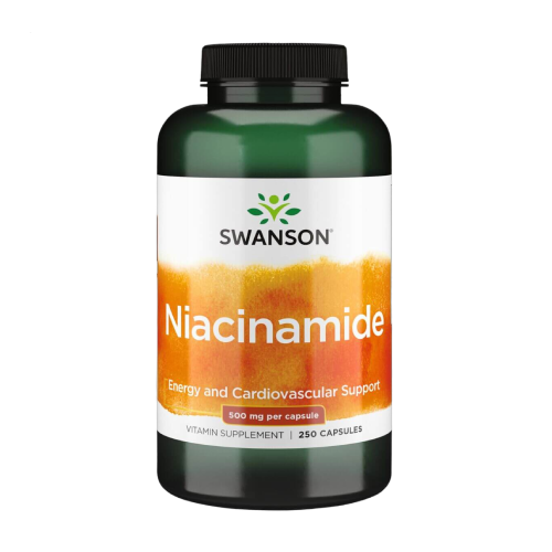 Niacinamid 500 mg, 250 kapsul