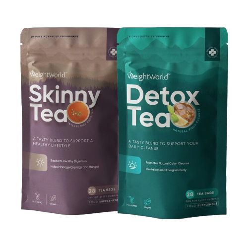 Komplet čajev – Skinny in Detox, 2 x 28 čajnih vrečk 