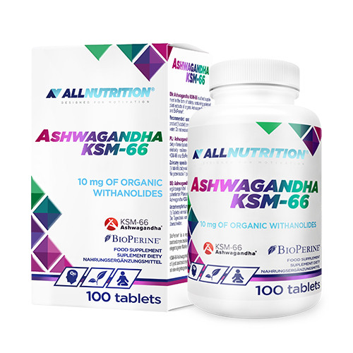 Ashwagandha KSM-66, 100 tabliet