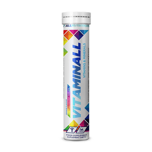 Vitamíny a minerály VITAMINALL, 20 šumivé tablety