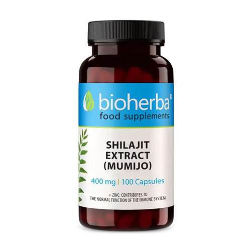 Shilajit (Mumia) 400 mg, 100 kapsúl