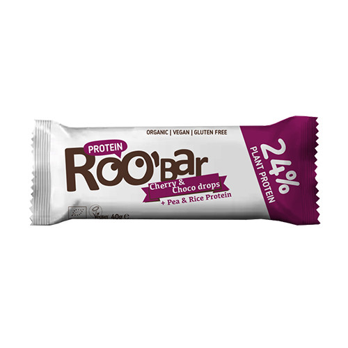 BIO Roobar proteínová tyčinka - čerešňa & čokoláda, 40 g