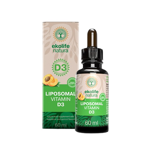 Lipozomálny vitamín D3, 60 ml