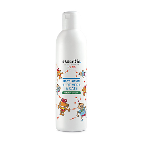 Prírodné detské telové mlieko - aloe vera & ovos, 250 ml